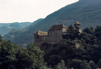 Obraz premium The historic castle known as Castel Roncolo, in Bolzano province, Italy