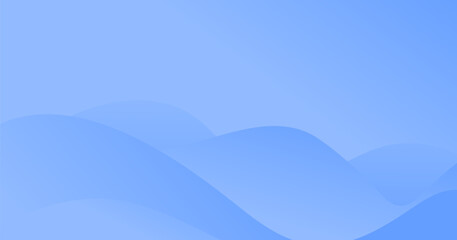 Abstract blue wave background with smooth flowing curves and soft gradient tones. The modern, calming design creates a clean and fluid visual suitable for digital graphics, presentations, websites