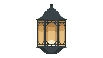 Ornamental Lantern: Captivating the vintage charm and intricate design of a traditional outdoor lamp. The lantern's warm glow whispers of nostalgic evenings and inviting ambience.