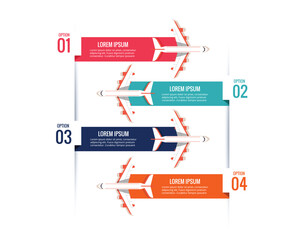 Airplane infographic