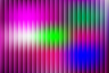 Abstract background with vertical lines and blurred colorful gradients effect
