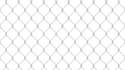 Sturdy silver chain link fence texture provides modern security and industrial design elements for construction and protection projects.