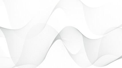 Abstract line wave background. business background lines wave abstract stripe design. Abstract grey, white smooth element. abstract gray wave curve lines banner design	