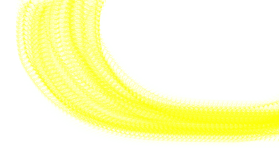 Vibrant yellow textured curve graphic element abstract visual