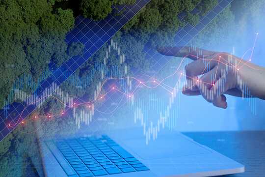 Exploring the impact of technology on nature through data analysis and visualization in a modern workspace