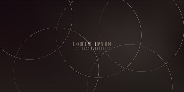 light brown background with golden circles. modern background. modern, vector