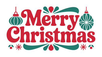 Festive Christmas Wishes: A cheerful Christmas message, adorned with holiday ornaments, embodies the joy and spirit of the season.