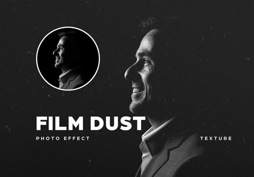 Film Dust Photo Effect
