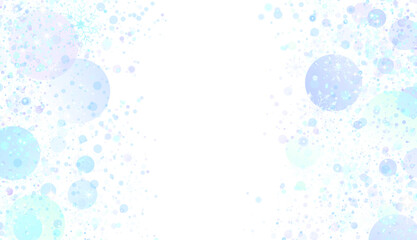 Blue glitter and bokeh