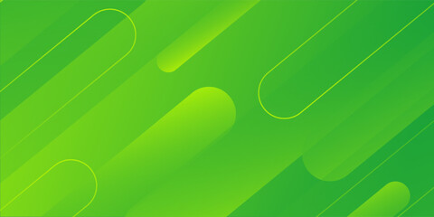 Green abstract background with stripes. Creative illustration for poster, web, landing, page, cover