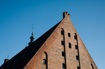 An old brick building in Poland