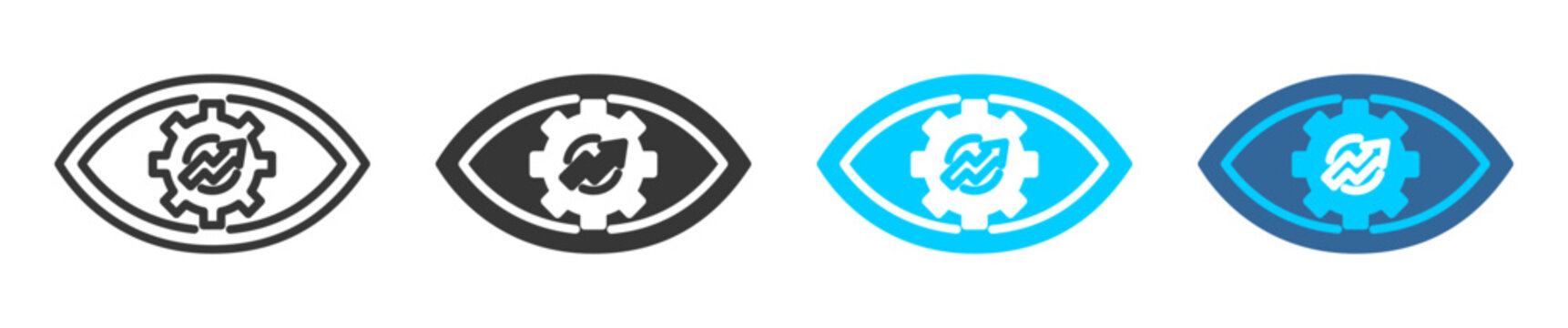  transparency icon set multiple style collection	
