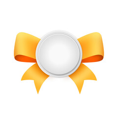 Elegant Yellow Badge