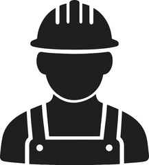 Worker Icon Illustration