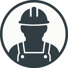 Worker Icon Illustration