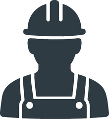 Worker Icon Illustration
