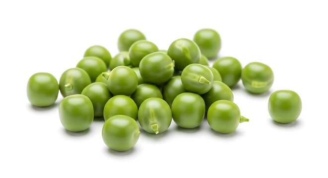 Pile of fresh green peas - Powered by Adobe