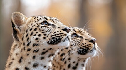 A stunning leopard is seen peering out from the window of a car, surrounded by people and a lush backdrop that enhances its beauty