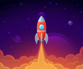 Rocket launching for space exploration and business startup