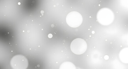 Abstract bokeh lights background with soft glowing circles and particles