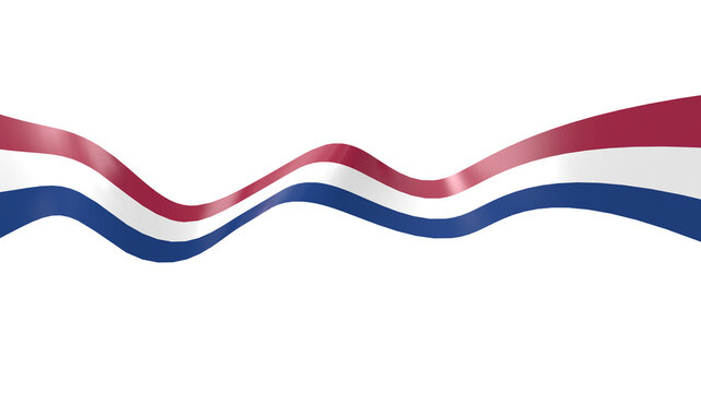 Netherlands flag ribbon