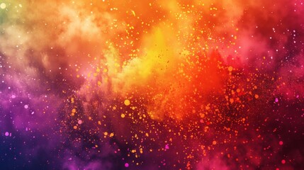 Vibrant colorful explosion of fiery orange, yellow, and red creating a dynamic energy perfect for backgrounds, abstract designs, or creative projects