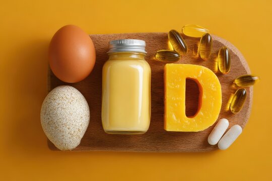 Funzioni e Metabolismo della Vitamina D: Importanza per le Ossa, Prevenzione dell'Osteoporosi e Ruolo negli Alimenti come Uova e Formaggio