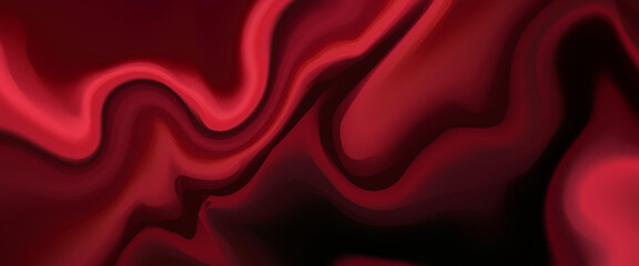 Dark red abstract vector background with smooth flowing curves and glowing highlights. Elegant, moody, and modern, perfect for luxury, tech, or artistic design themes.