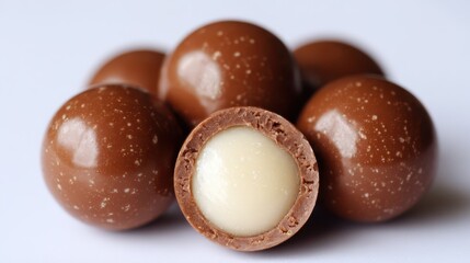Decadent Milk Chocolate Malt Balls: Crunchy Delights Perfectly Coated in Sweetness