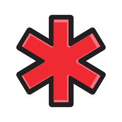 Ambulace Icon Vector Illustrations