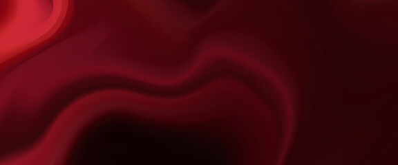 Dark red abstract vector background with smooth flowing curves and glowing highlights. Elegant, moody, and modern, perfect for luxury, tech, or artistic design themes.