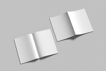 A4 Catalog Brochure Blank Mockup