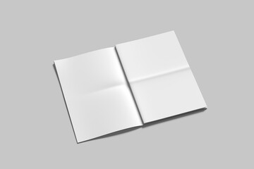 Newspaper Blank Mockup Template