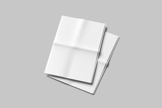 Newspaper Blank Mockup Template