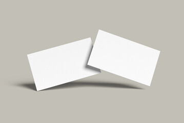 Business Card Blank Mockup template