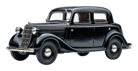 Classic car showcase vintage automobile detailed nostalgia isolated on transparent background