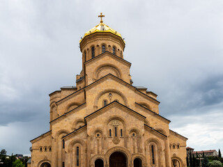 edifice of Holy Trinity Cathedral (Sameba) Tbilisi
