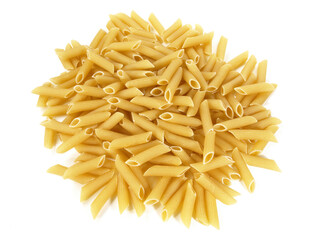 Food - Spelt Noodles on white Background