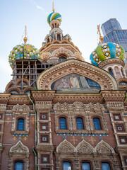 restoration of Church of the Savior on Blood