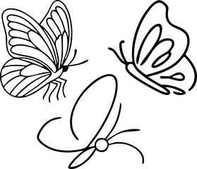 Cute butterflies svg, Butterfly Set SVG