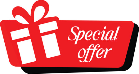 Special Offer Vector Banner Design
