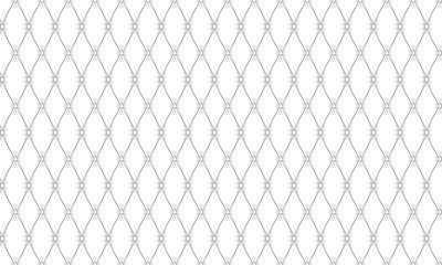 Fototapeta premium white upholstery seamless pattern vector illustration