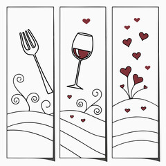 restaurant menu card, Eps file. 