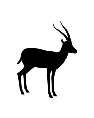 deer silhouette vector deer, animal, mammal, silhouette, reindeer, illustration, vector, wild, wildlife, antler, antelope, christmas, antlers, horn, stag, cartoon