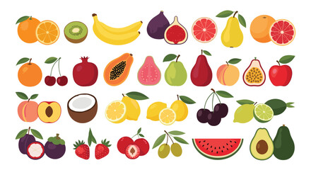 A vibrant collection of fresh fruits illustrating healthy eating and natural goodness.