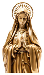 PNG Saint mary sculpture religious catholic. © Rawpixel.com