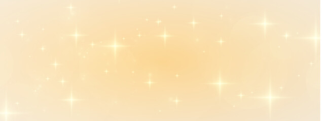 Golden glowing flare sparkle christmas background.
