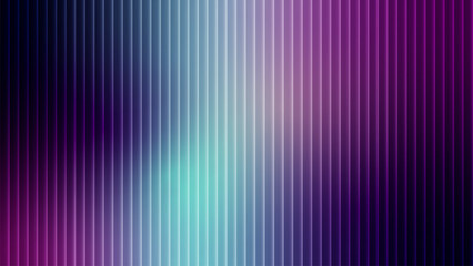 Abstract vertical stripes of vibrant purple blue and teal light create a futuristic and energetic background