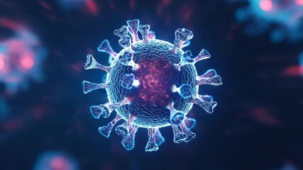 Coronavirus covid 19 virus cells spreading global pandemic - Powered by Adobe