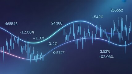 stock market investment trading graph growth.Trade business analytics graph and financial chart.